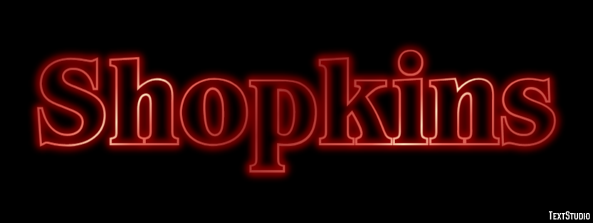 Shopkins Effet de texte