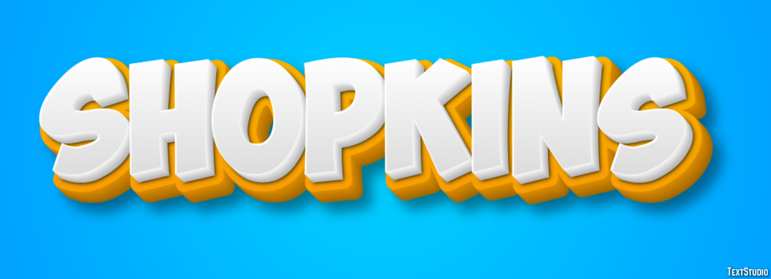 Shopkins Effet de Texte