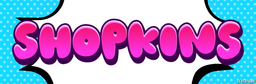 Shopkins Effet de Texte