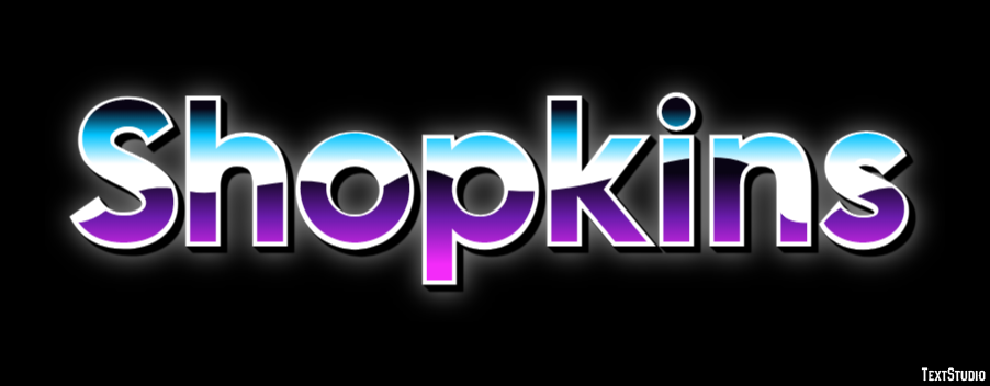 Shopkins Effet de texte