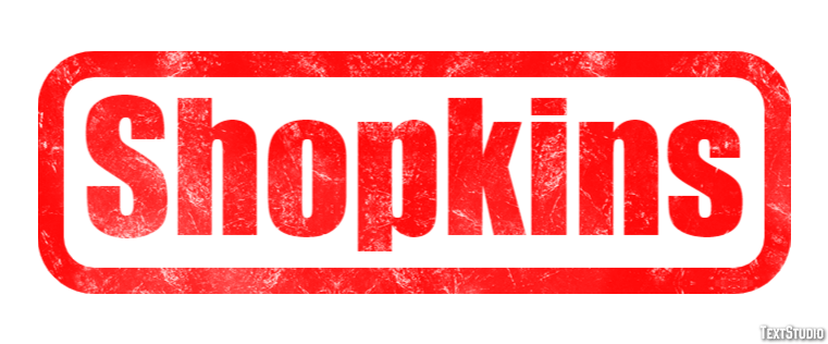 Shopkins Effet de Texte
