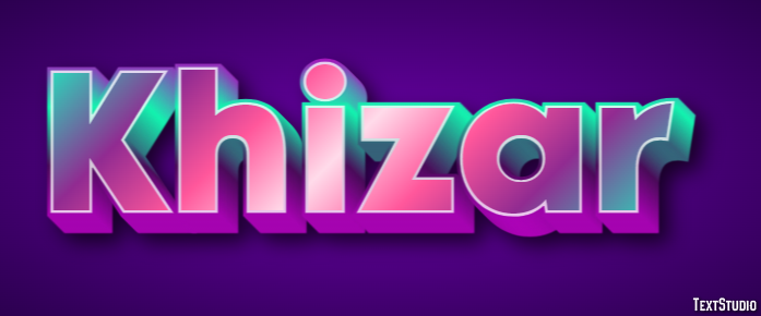 Khizar Text Effect
