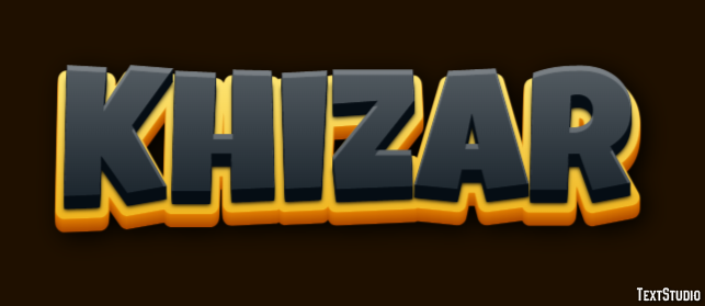 Khizar Texteffekt