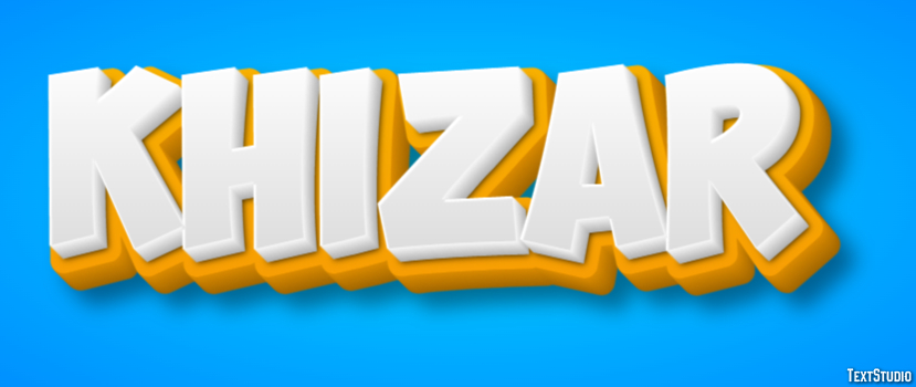 Khizar Text Effect
