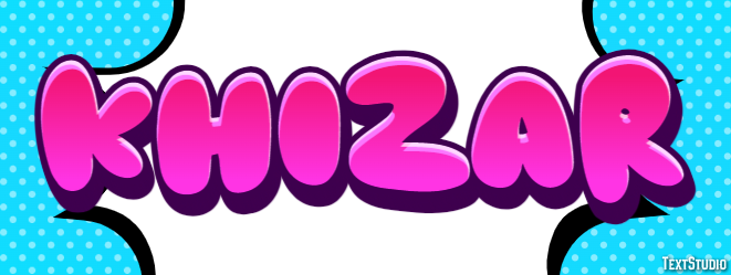 Khizar Texteffekt
