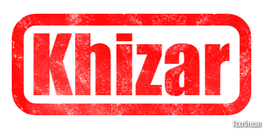 Khizar Texteffekt
