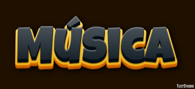 Música Efeito do texto