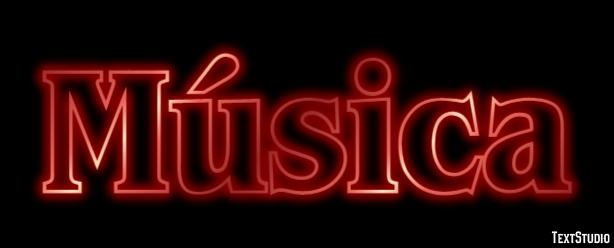 Música Efeito de texto