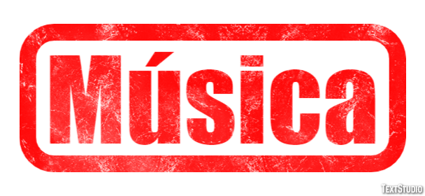 Música Efeito de texto
