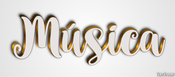 Música Efeito de texto