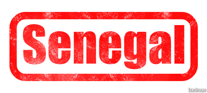 Senegal Effetto testo