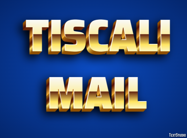 Tiscali Mail Efeito de texto