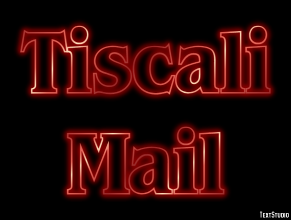 Tiscali Mail Efeito de texto