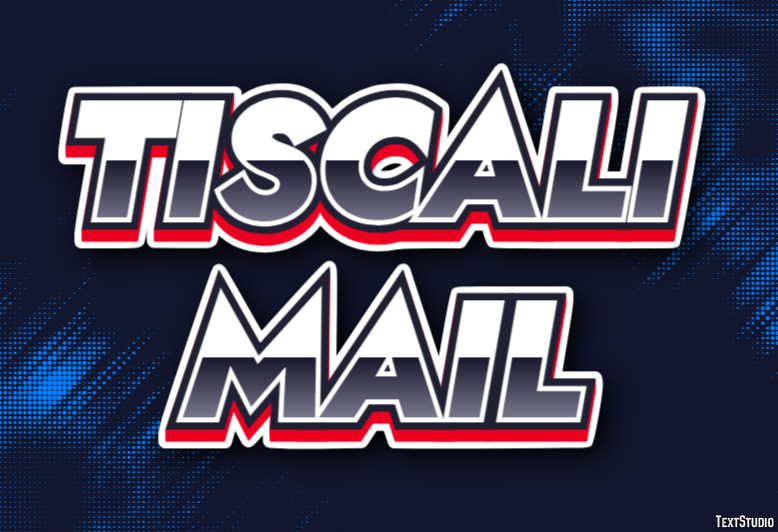 Tiscali Mail Efeito de texto