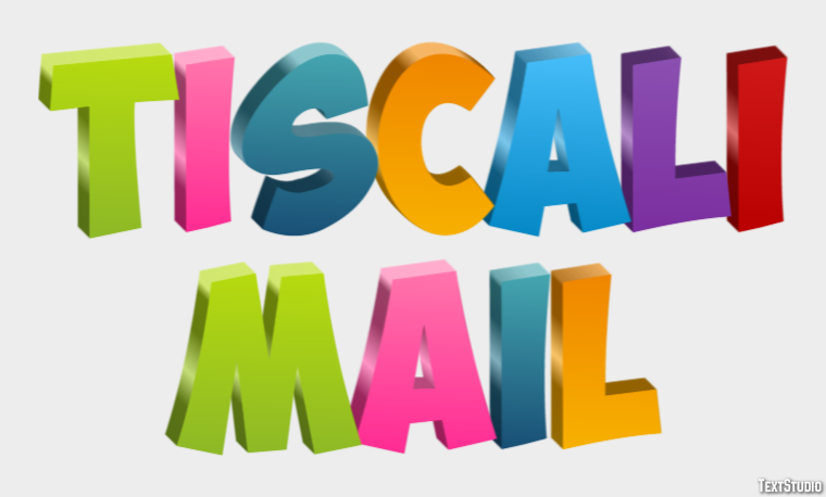 Tiscali Mail Efeito de texto