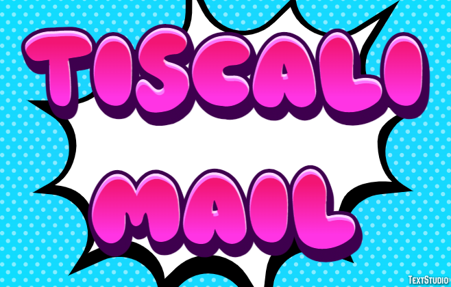 Tiscali Mail Efeito de texto