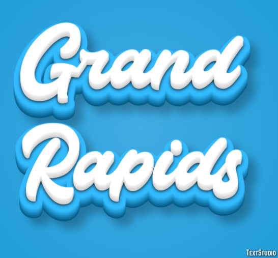 Grand Rapids Efekt tekstowy