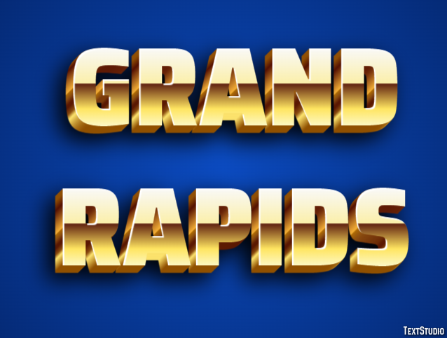 Grand Rapids Efekt tekstowy