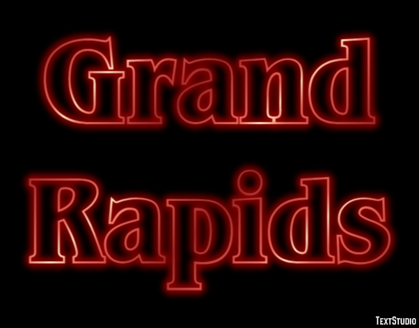 Grand Rapids Efekt tekstowy