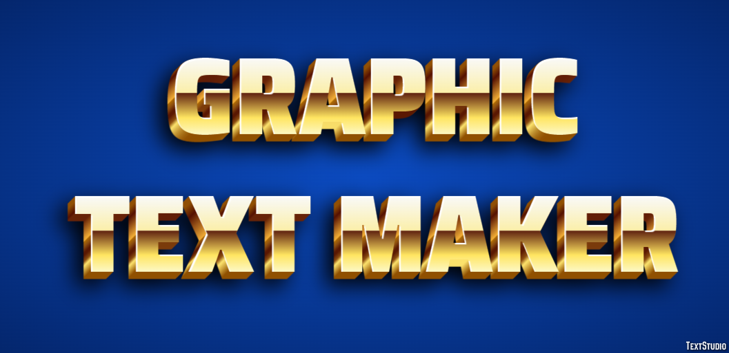 Graphic Text Maker Metin Efekti