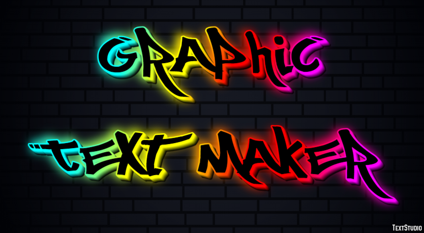 Graphic Text Maker Metin Efekti