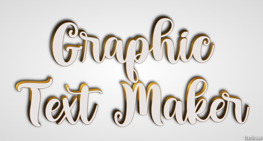 Graphic Text Maker Metin Efekti