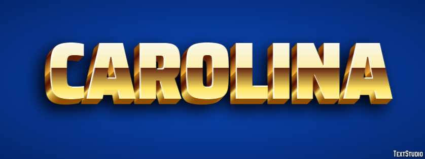 Carolina Text Effect