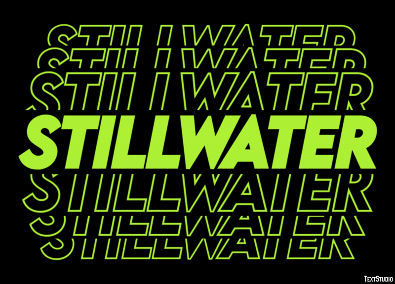Stillwater Efekt tekstowy