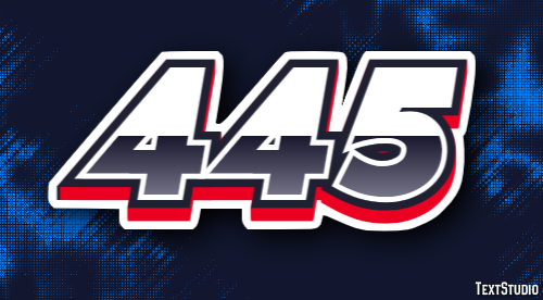 445 Effetto testo