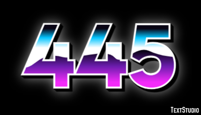 445 Effetto testo