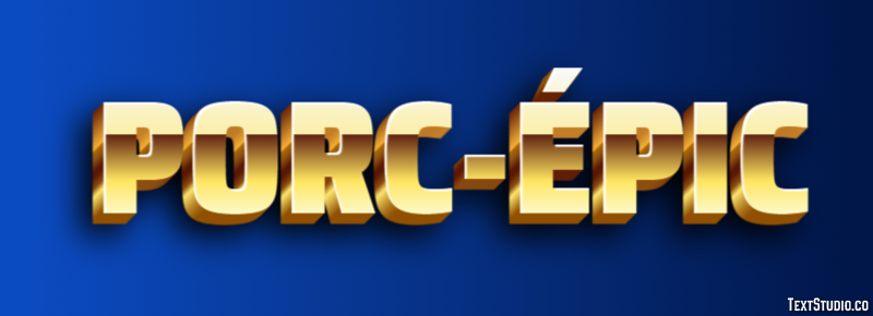 Porc-Épic Effet de Texte