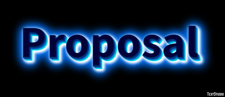 Proposal Text Effect