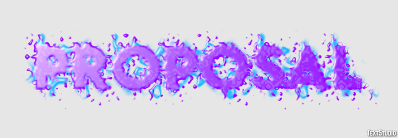 Proposal Text effect
