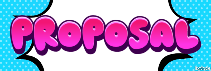Proposal Text effect