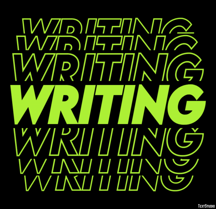Writing Текстовый эффект