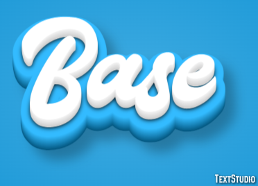 Base Efeito de texto