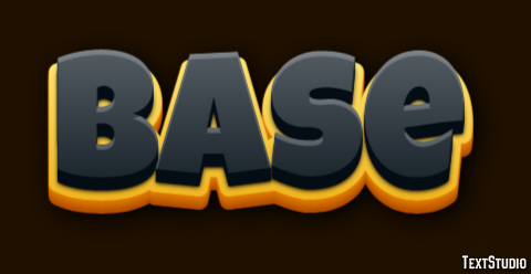 Base Efeito de texto