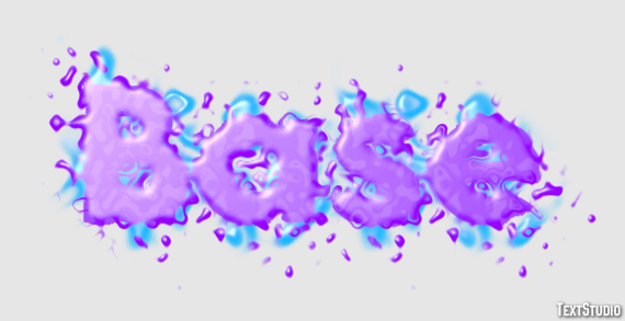 Base Efeito de texto