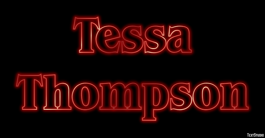 Tessa Thompson Efecto de Texto