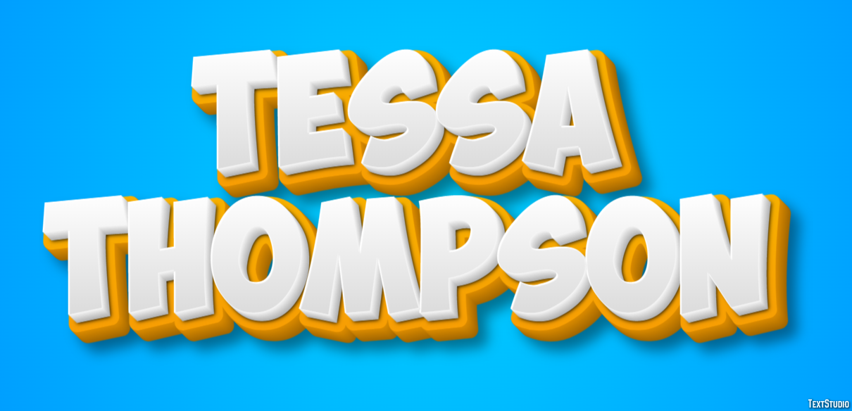 Tessa Thompson Efecto de Texto