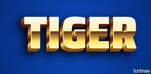 Tiger Text Effect