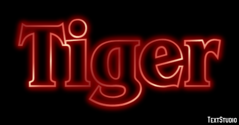 Tiger Text Effect