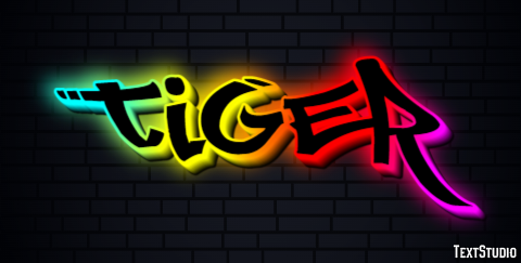 Tiger Text Effect