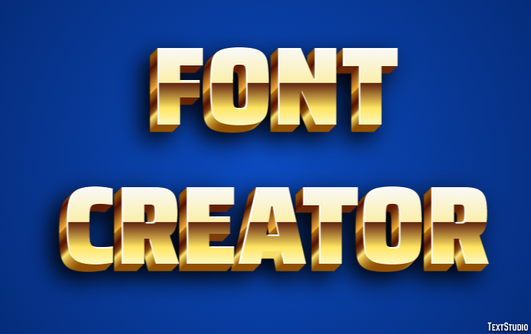 Font Creator Effetto testo