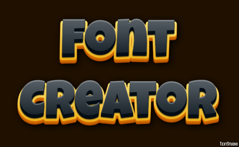 Font Creator Text effect