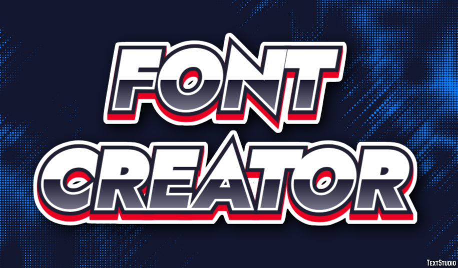 Font Creator Effetto testo