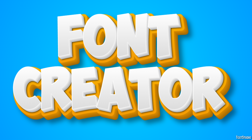 Font Creator Effetto testo