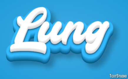 Lung Text Effect