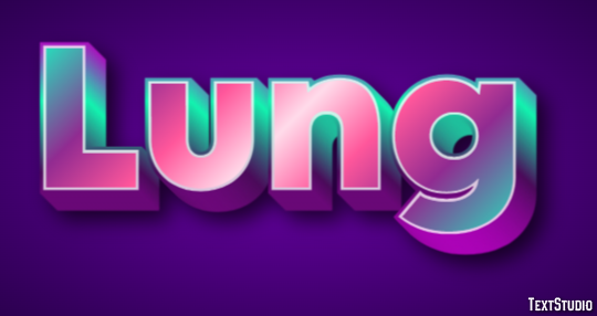 Lung Text Effect