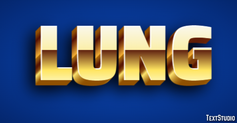 Lung Text Effect